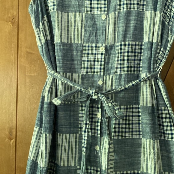 Women’s Tommy Hilfiger 100% Cotton Patchwork dress size 14 - Picture 5 of 8